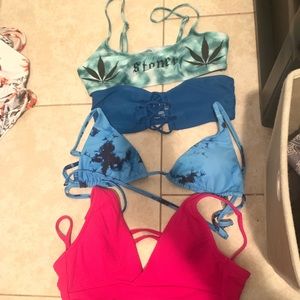 Bikini tops NEVER WORN